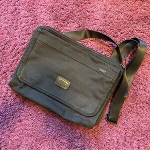 Tumi Ballistic Nylon Messenger Bag "Murse"